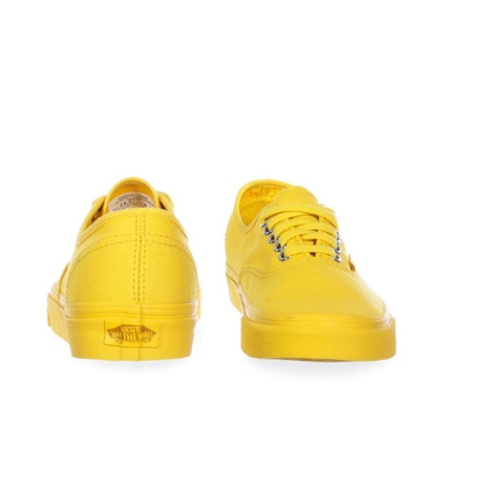 Vans Men's Vibrant Yellow Sneakers Size 12.0